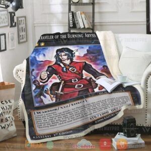 Dante Traveler Of The Burning Abyss Custom Soft Blanket