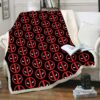 Deadpool Custom Throw Blanket