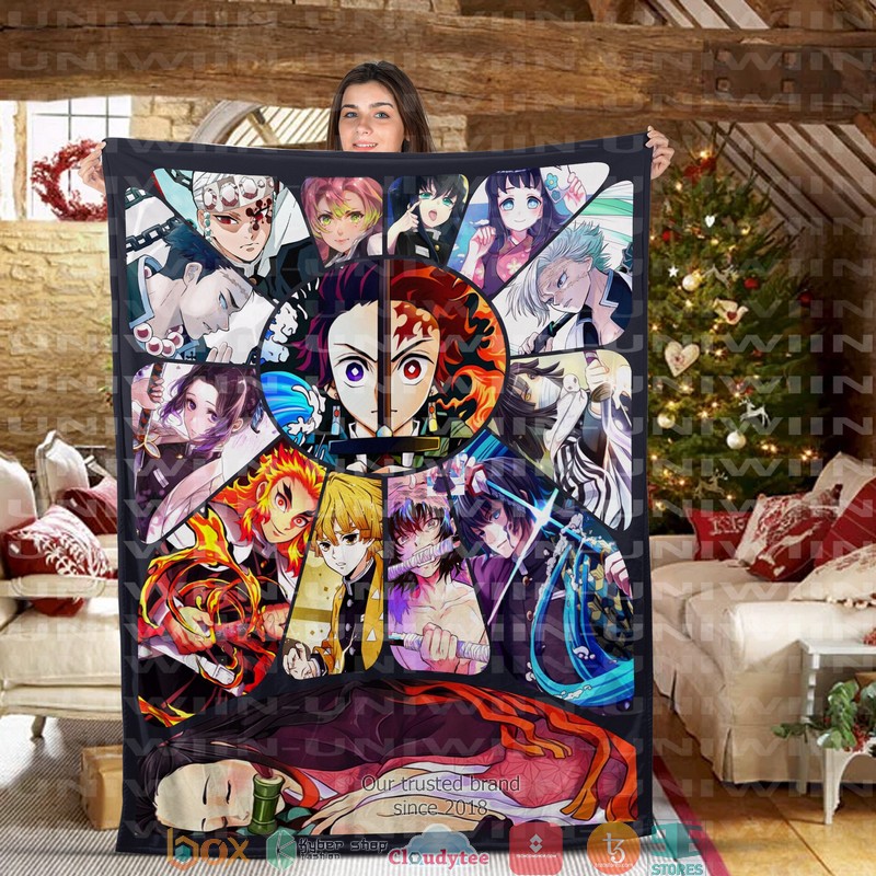 Demon Slayer Kimetsu No Yaiba Blanket Demon Slayer Kimetsu No Yaiba Blanket