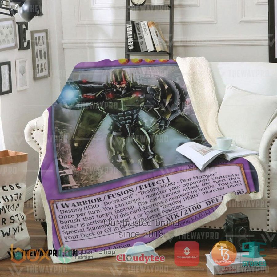 Destiny Hero Doom Monger Soft Blanket Destiny Hero Doom Monger Soft Blanket