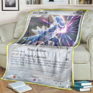 Dialga Great Encounters Pokemon Blanket