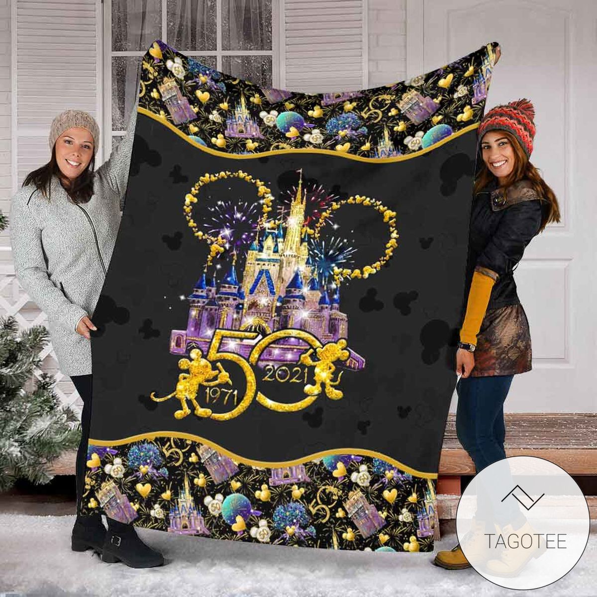 Disney Mickey Mouse 50 Years Of Magic Blanket Disney Mickey Mouse 50 Years Of Magic Blanket