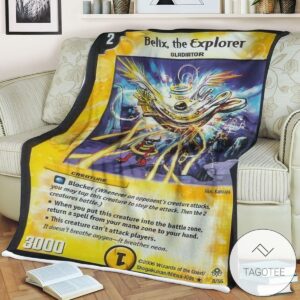 Dm Belix The Explorer Duel Masters Sherpa Blanket