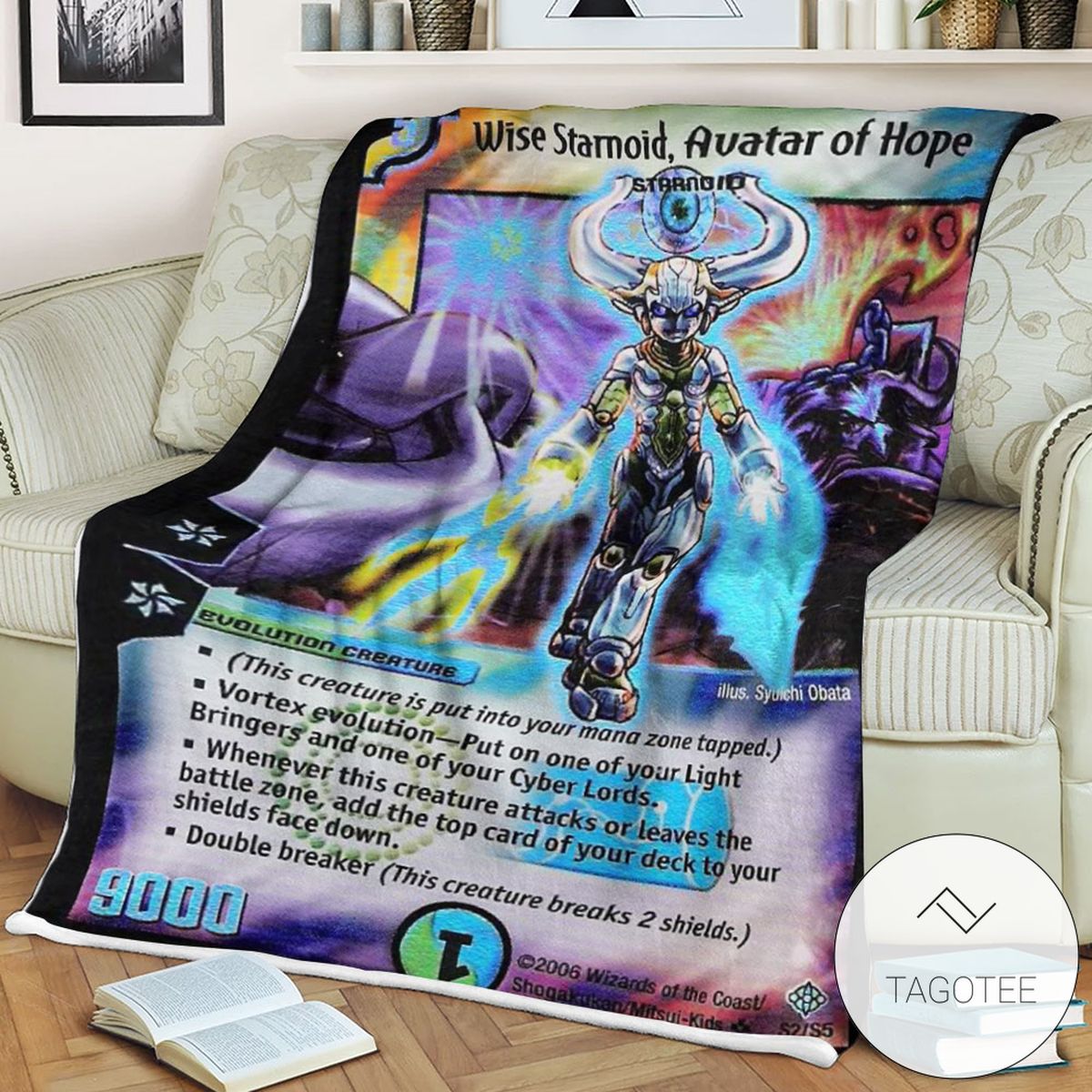 Dm Wise Starnoid Avatar Of Hopeduel Masters Sherpa Blanket Dm Wise Starnoid Avatar Of Hopeduel Masters Sherpa Blanket