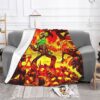 Doom Shooting Game Dota Blanket