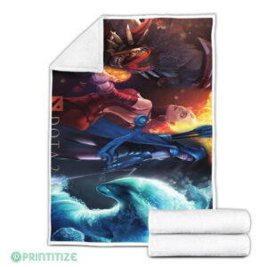 Dota 2 Gameplay Blanket