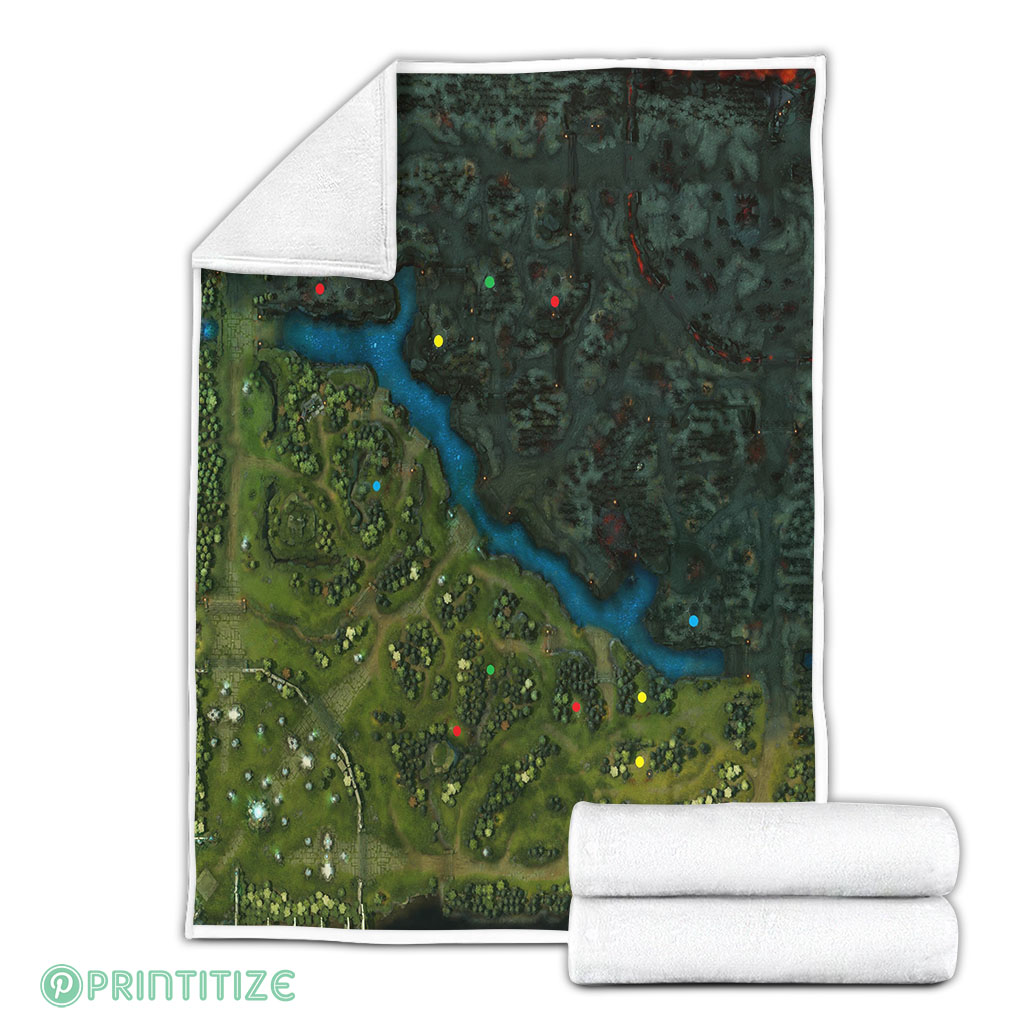 Dota 2 Map Blanket Dota 2 Map Blanket