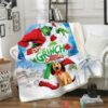 Dr Seus How The Grinch Stole Christmas Blanket