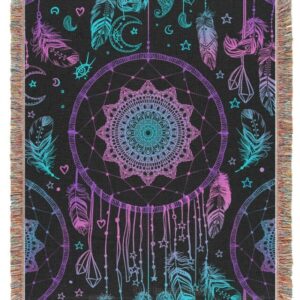 Dreamcatcher Native American Pattern Blanket
