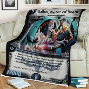 Duel Masters Ballom Master Of Death Sherpa Blanket