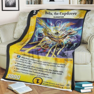 Duel Masters Belix The Explorer Sherpa Blanket