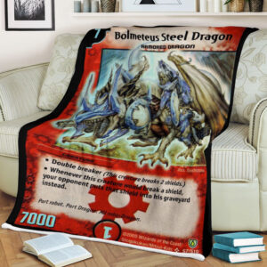 Duel Masters Bolmeteus Steel Dragon Sherpa Blanket