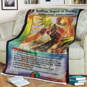 Duel Masters Bombazar Dragon Of Destiny Blanket