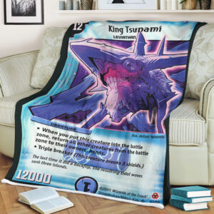 Duel Masters King Tsunami Blanket