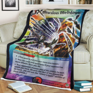 Duel Masters Miraculous Meltdown Blanket