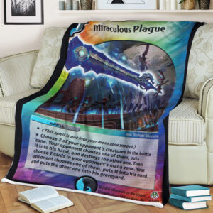 Duel Masters Miraculous Plague Blanket