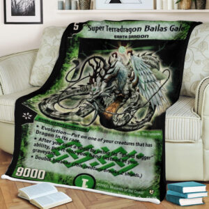 Duel Masters Super Terradragon Bailas Gale Blanket