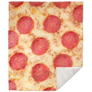 Pizza Sherpa Blanket
