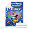 We Are Never Too Old For Mickey Fleece Blanket
