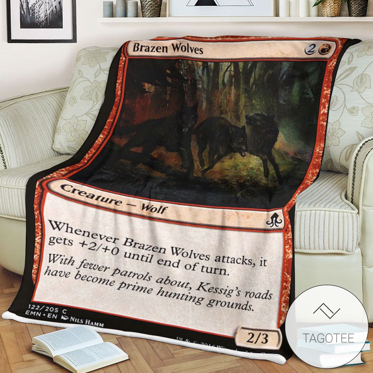 Emn 122 Brazen Wolves Mtg Blanket Emn 122 Brazen Wolves Mtg Blanket