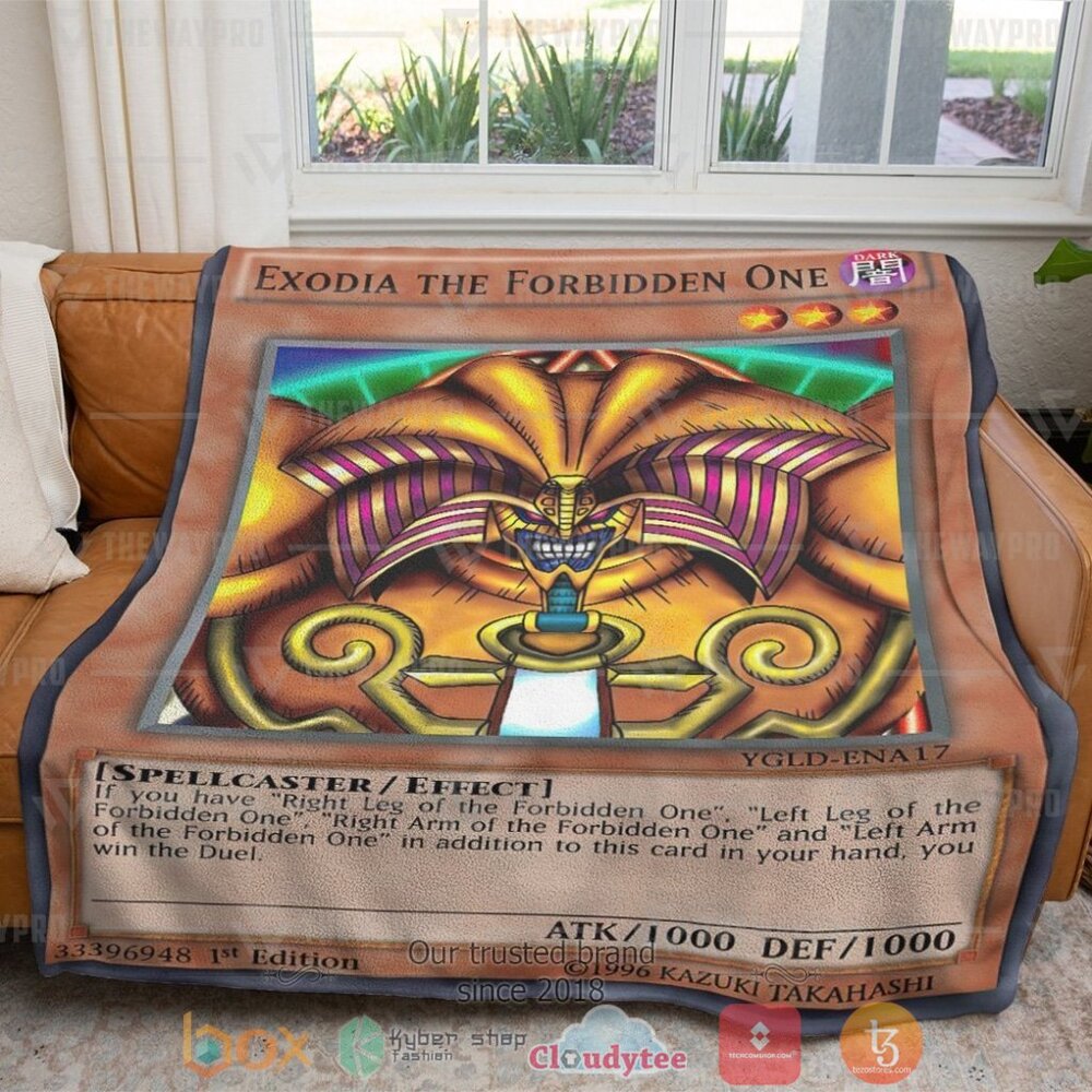 Exodia The Forbidden One Custom Soft Blanket Exodia The Forbidden One Custom Soft Blanket