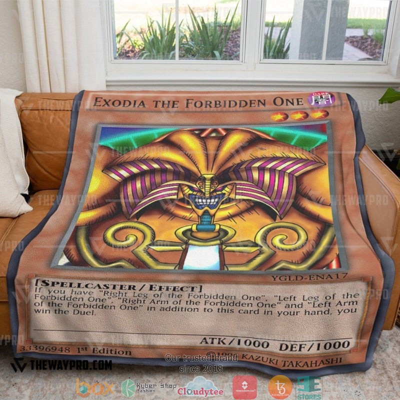 Exodia The Forbidden One Soft Blanket 2 Exodia The Forbidden One Soft Blanket 2