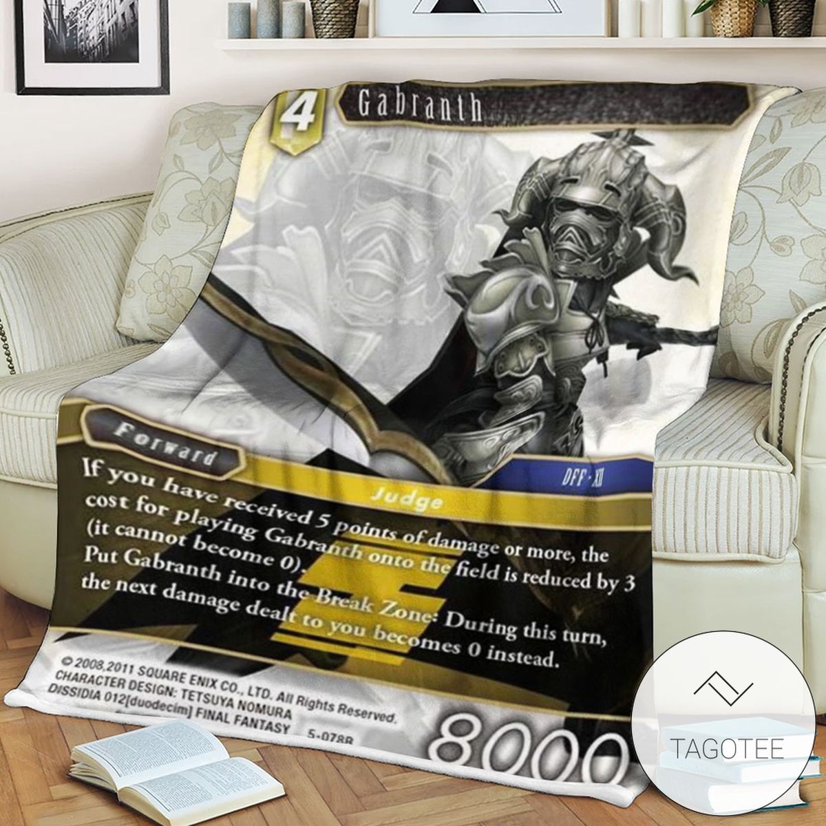 Ff Final Fantasy Gabranth Blanket Tagotee Ff Final Fantasy Gabranth Blanket Tagotee