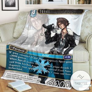 Ff Final Fantasy Squall Blanket Tagotee