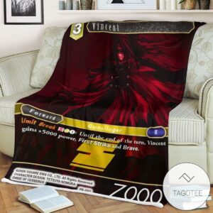 Ff Final Fantasy Vincent Blanket Tagotee