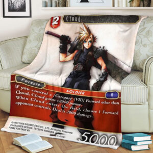 Final Fantasy Cloud Soldier Blanket