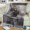 Final Fantasy Cloud Strife Blanket