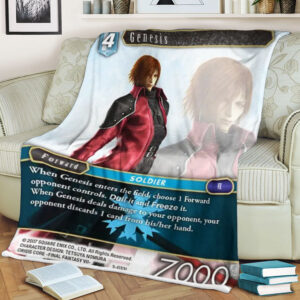 Final Fantasy Genesis Sherpa Blanket