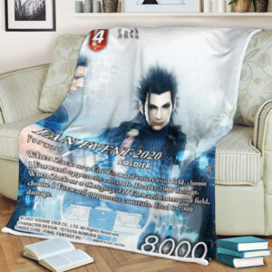 Final Fantasy Zack Sherpa Blanket
