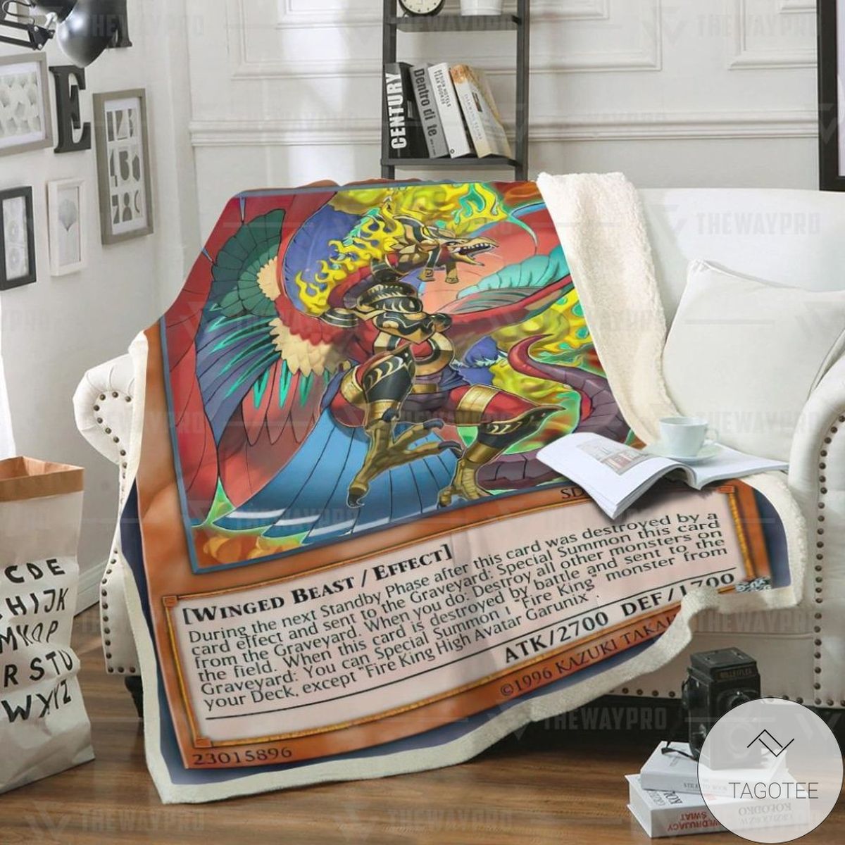 Fire King High Avatar Garunix Custom Blanket Fire King High Avatar Garunix Custom Blanket
