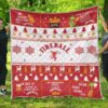 Fireball Cinnamon Whisky Grinch Christmas Blanket Quilt