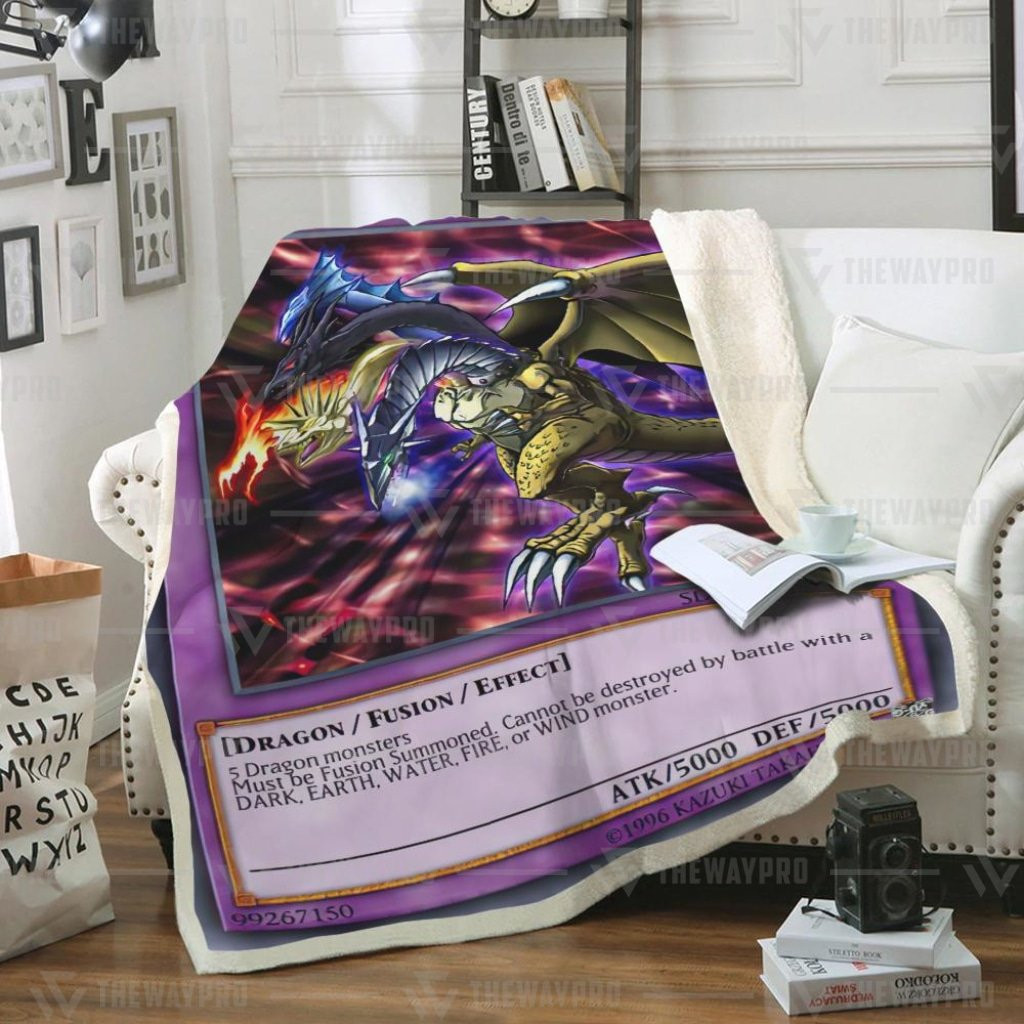 Five Headed Dragon Blanket Five Headed Dragon Blanket