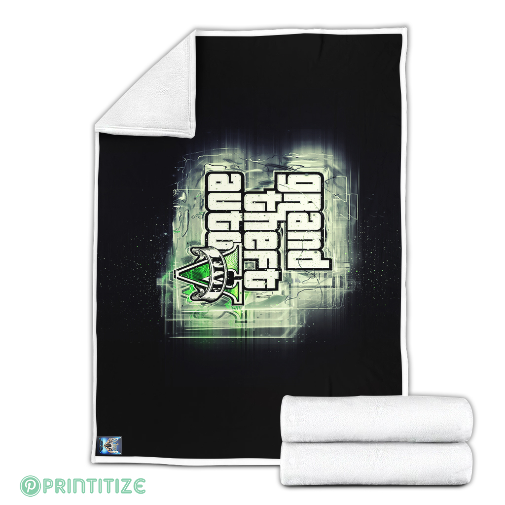 GTA 5 Logo Blanket GTA 5 Logo Blanket