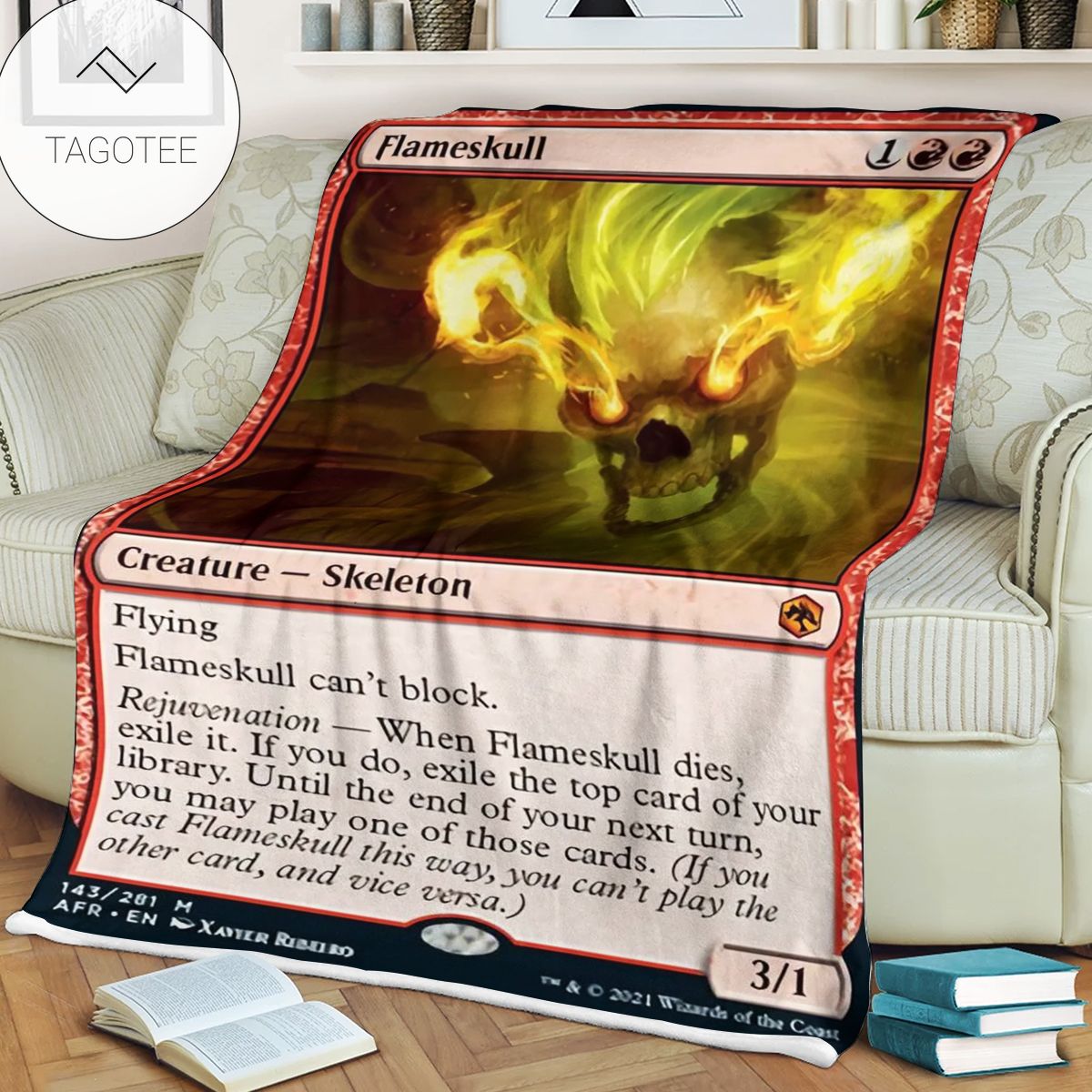Game Dd Flameskull Blanket Game Dd Flameskull Blanket