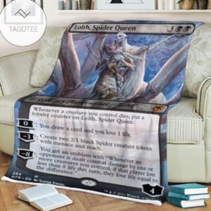 Game Dd Lolth Spider Queen Blanket Tagotee