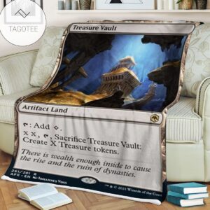 Game Dd Treasure Vault Blanket