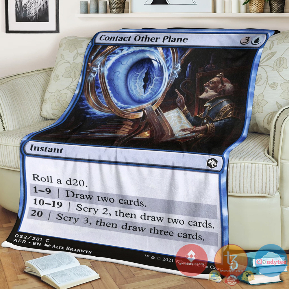 Game Dungeons And Dragons Contact Other Plane Blanket Game Dungeons And Dragons Contact Other Plane Blanket