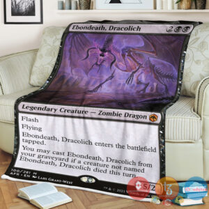 Game Dungeons And Dragons Ebondeath Dracolich Blanket