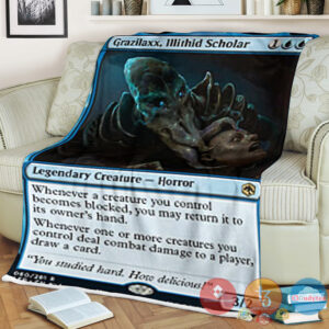 Game Dungeons And Dragons Grazilaxx Illithid Scholar Blanket