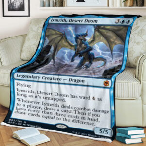 Game Dungeons And Dragons Iymrith Desert Doom Blanket
