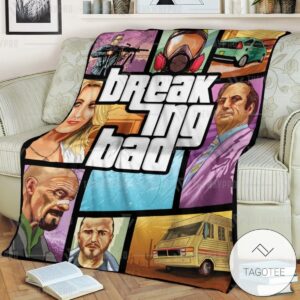 Game Gta Breaking Bad Cover Custom Soft Blanket