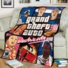Game Gta Electric City The Office Cover Custom Soft Blanket 2