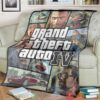 Game Gta Iv Custom Soft Blanket 2