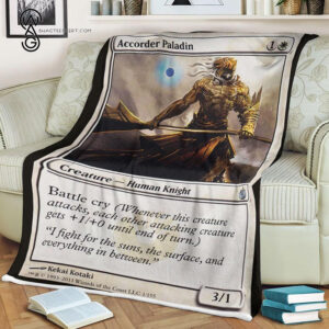 Game Magic The Gathering Accorder Paladin Blanket