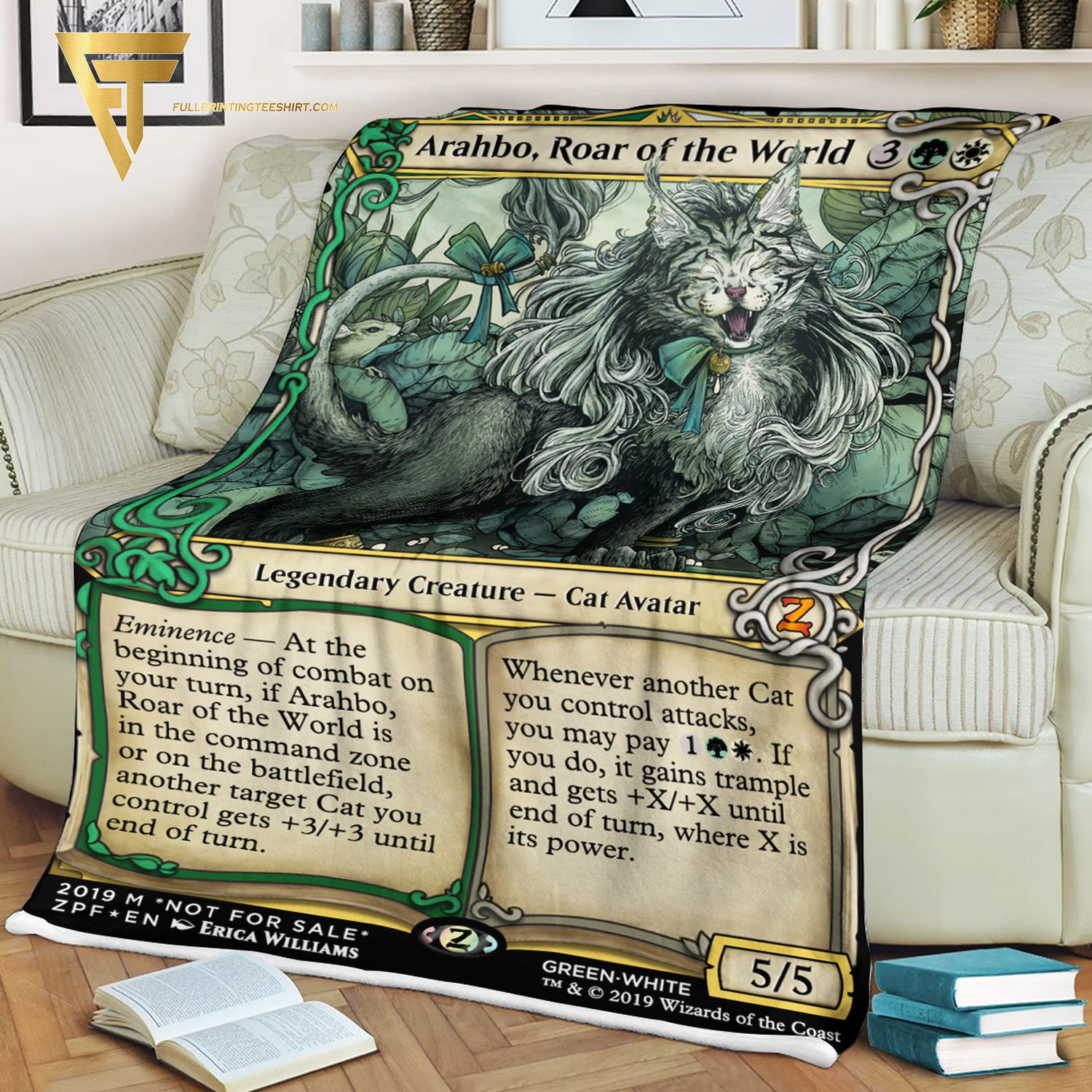Game Magic The Gathering Arahbo Roar Of The World Blanket Game Magic The Gathering Arahbo Roar Of The World Blanket