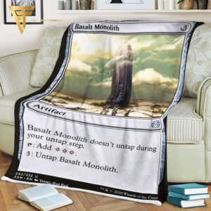 Game Magic The Gathering Basalt Monolith Blanket